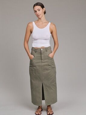 Acacia Jorian Denim Utility Skirt
